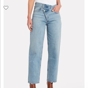 AGOLDE Criss Cross Upsized Jeans